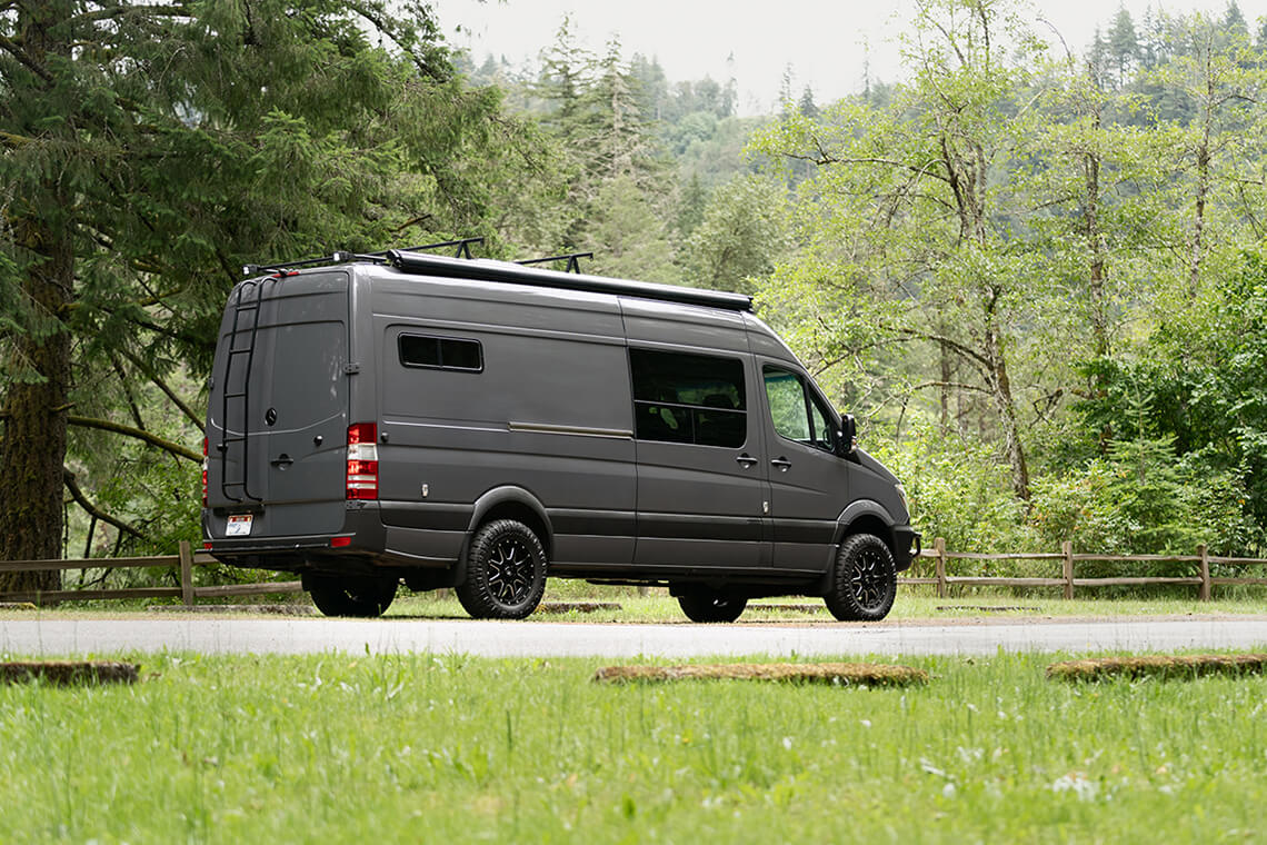 custom van conversion ski bird 2017 mercedes benz sprinter 170 4wd seat five sleep two