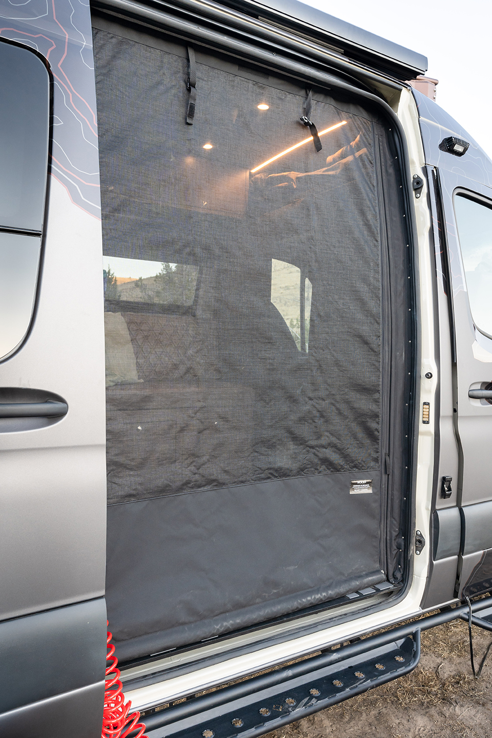 custom van conversion Launch Pad 2019 mercedes benz sprinter 170 EXT 4wd dually passenger slider door rolef bug screen