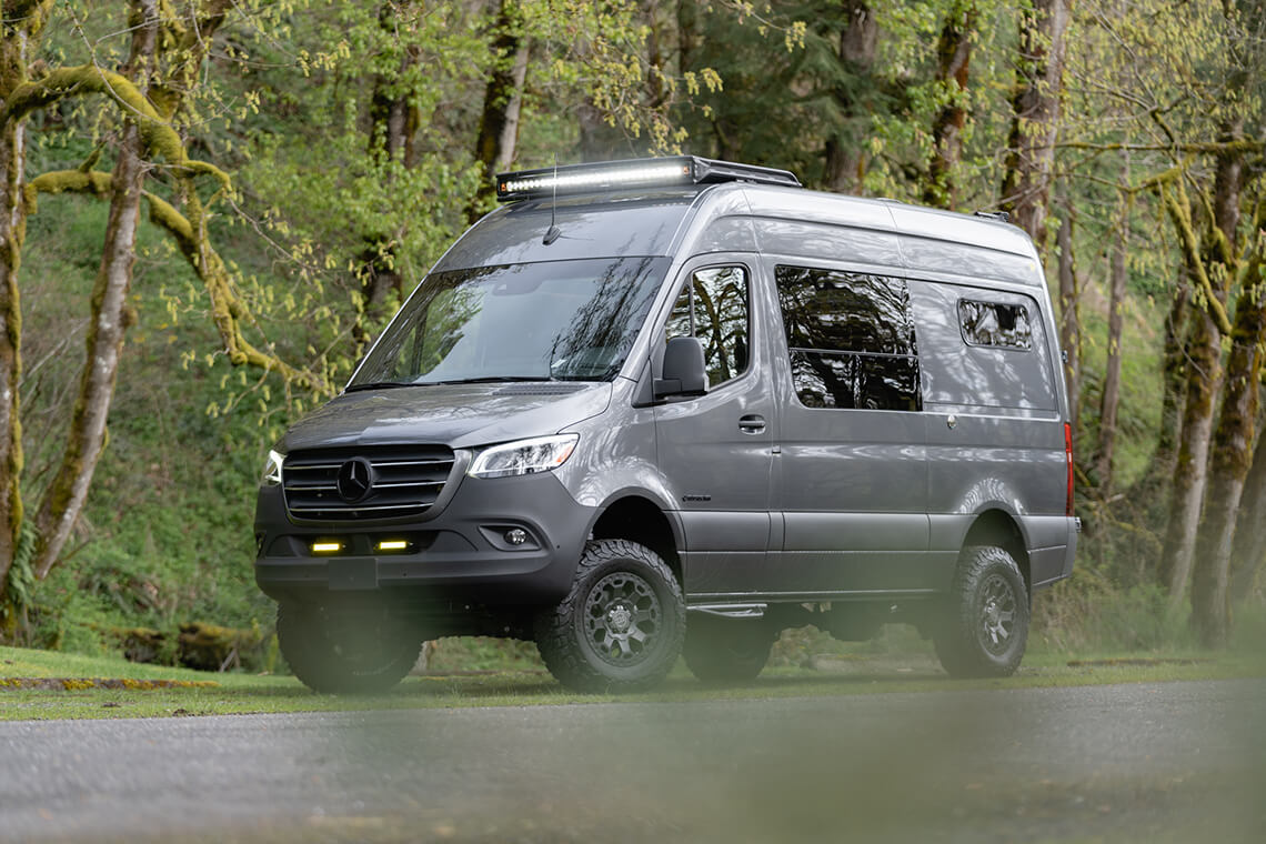 2021 Mercedes-Benz Sprinter 144 High Roof 4WD Exterior