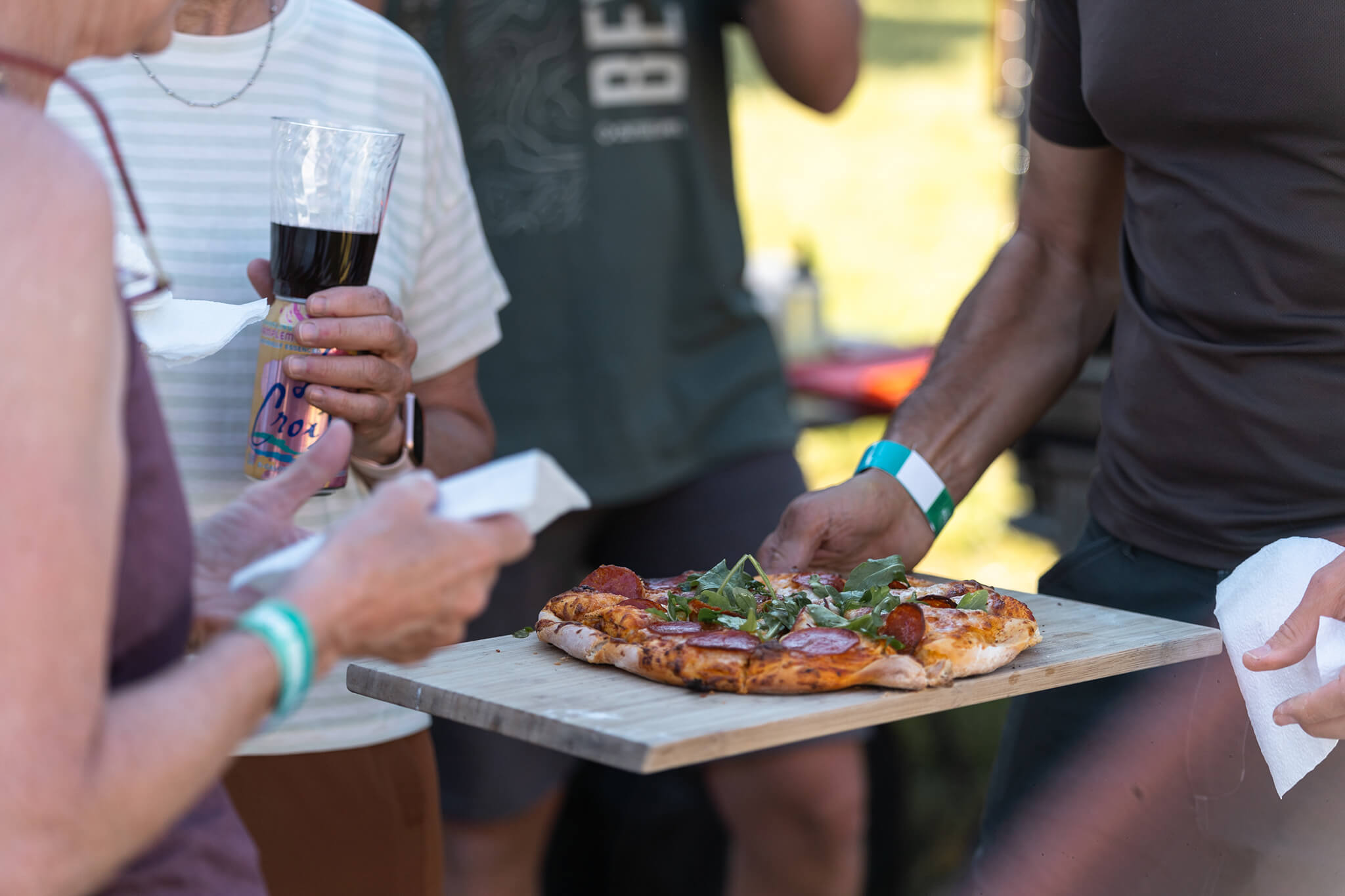 Open Roads Camp Chef pizza cooking