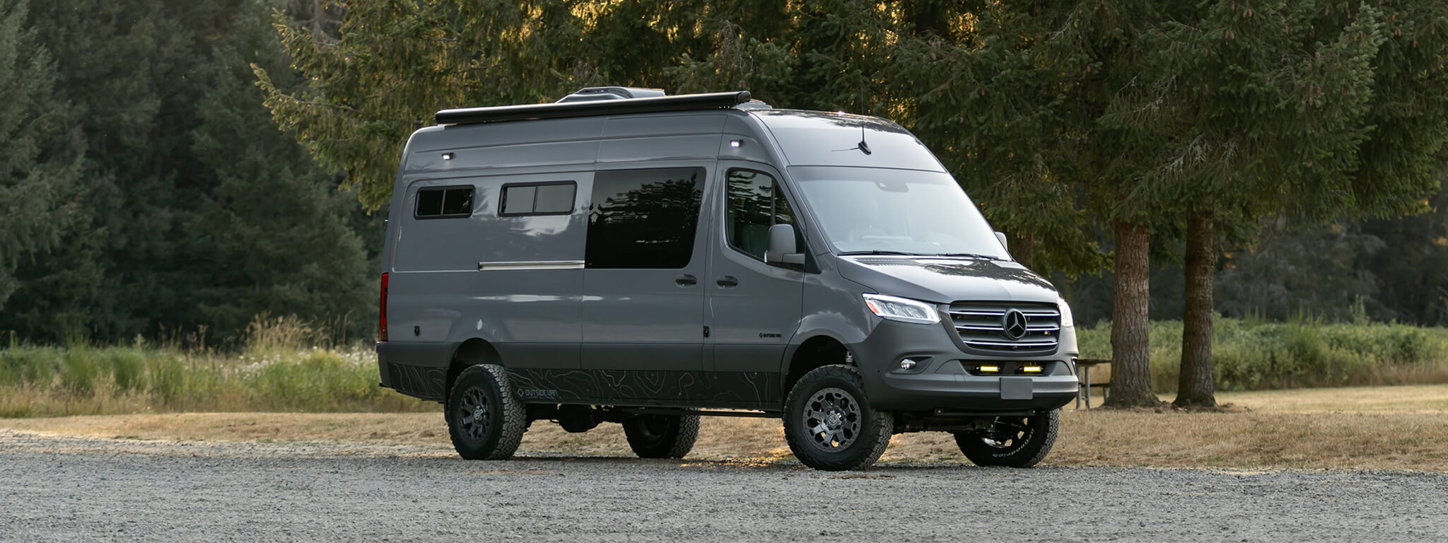 custom van conversion Caldera 2021 mercedes benz sprinter 170 4wd seat three sleep three