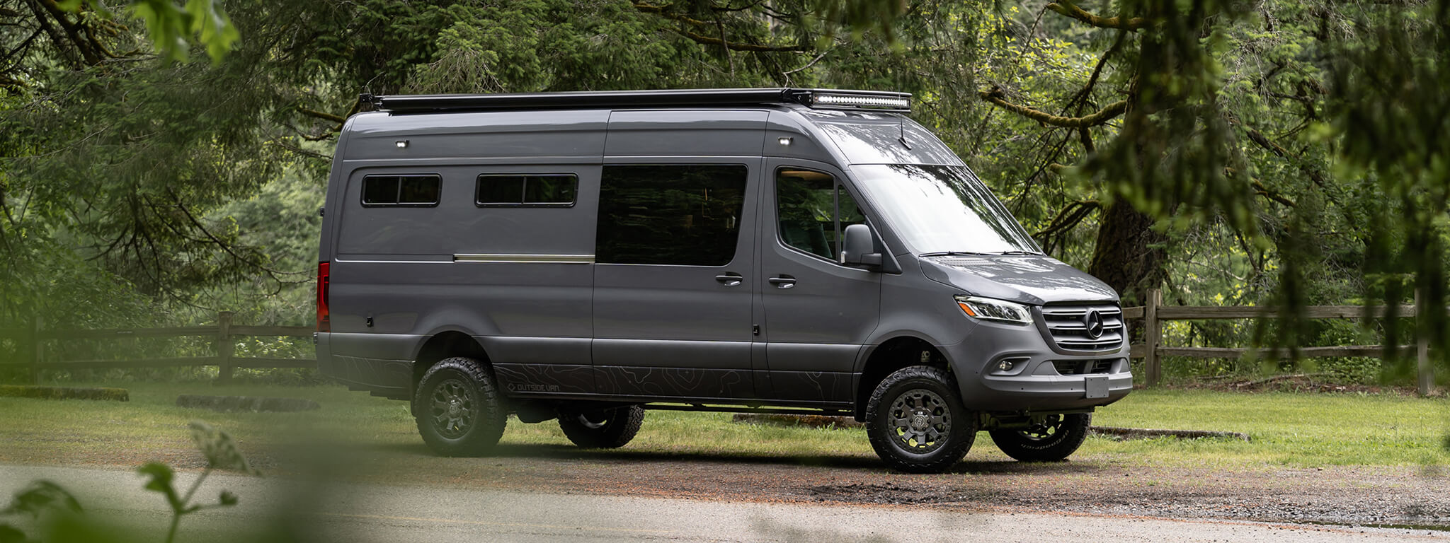 custom van conversion Ripley 2021 mercedes benz sprinter 170 4wd seat four sleep four