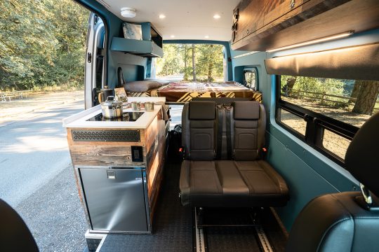 custom van conversion wild child 2019 mercedes benz sprinter 144 4wd seat three sleep three