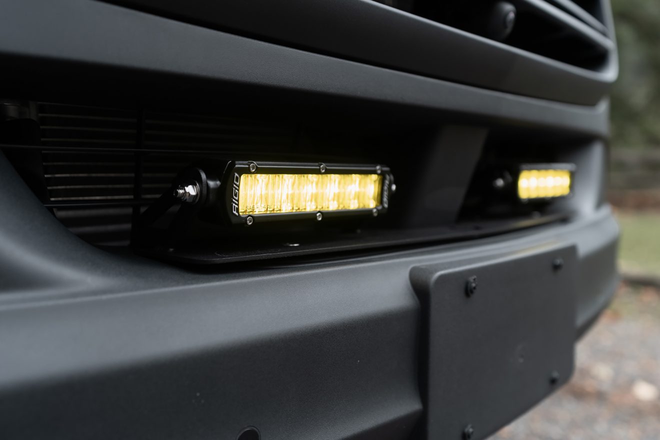 custom van conversion illahee 2021 mercedes benz sprinter 170 4wd dually graphite grey dual 6" fog lights