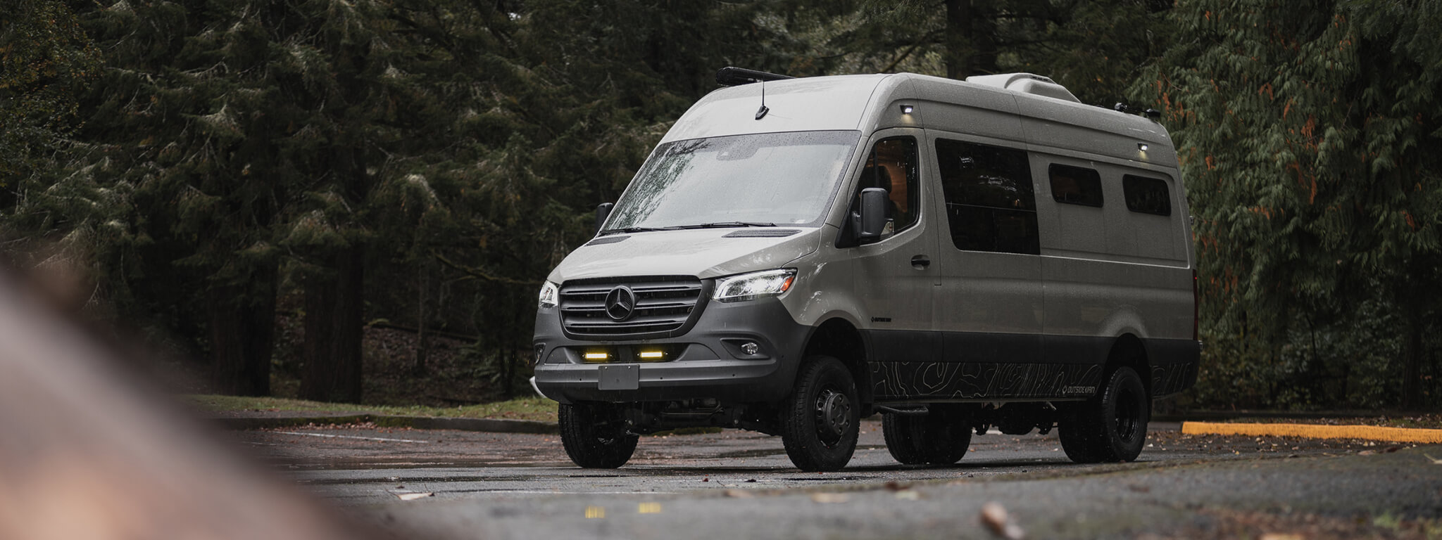 custom van conversion podium 2.0 2022 mercedes benz sprinter 170 4wd dually
