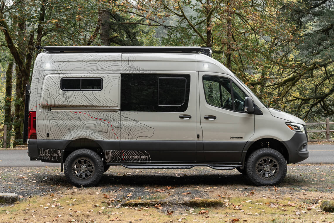 Outside Van Overnight Sensation
