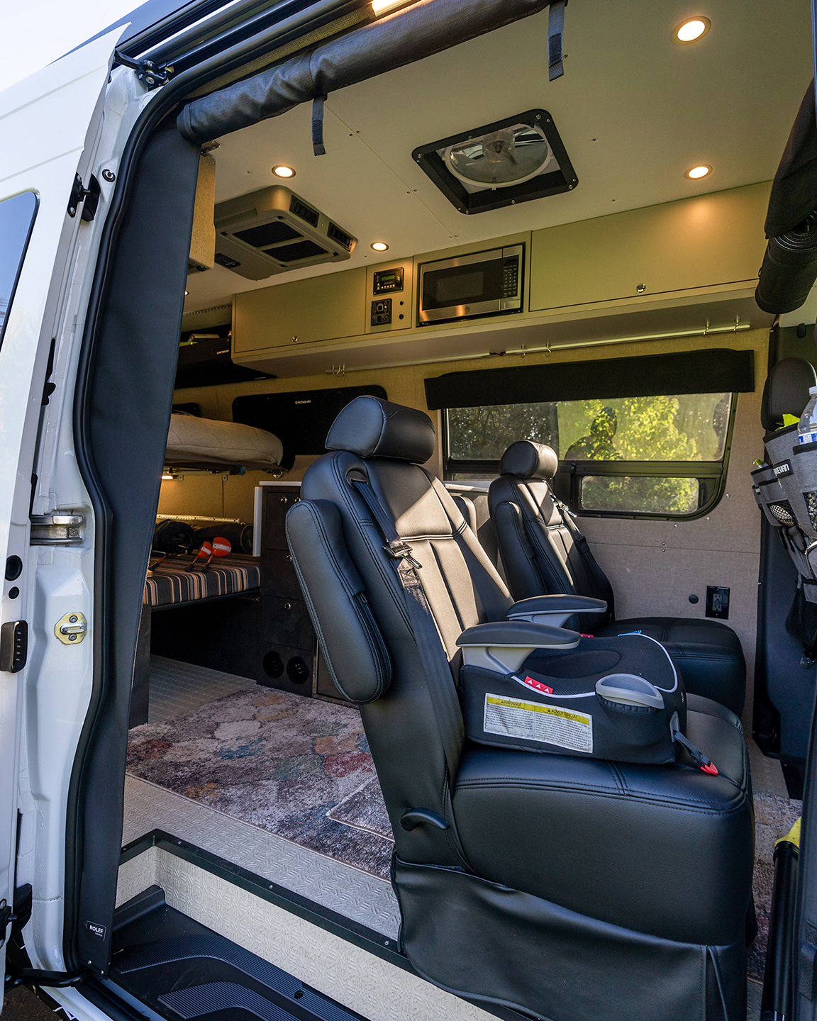 custom van conversion par four 2019 mercedes benz sprinter 170 4wd passenger side passenger door