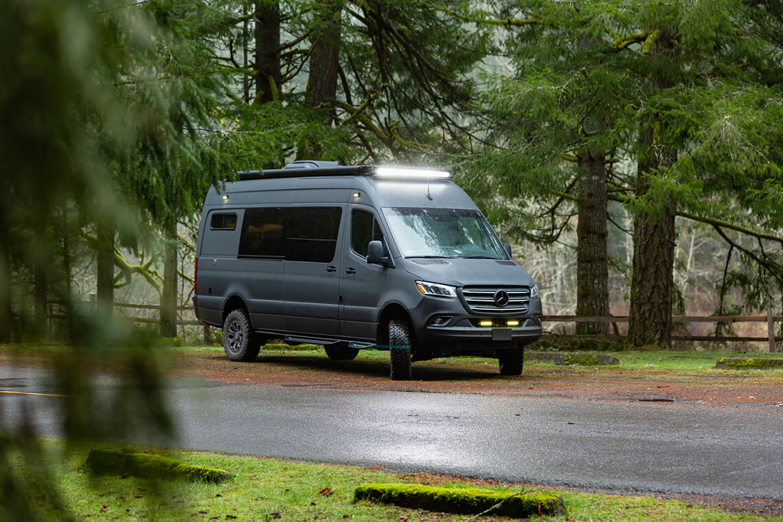 Exterior 2020 Mercedes-Benz Sprinter 170 High Roof 4WD