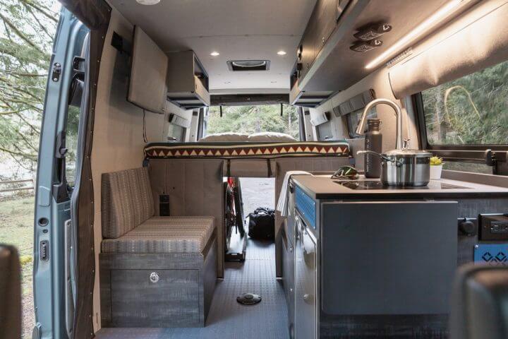 Custom Sprinter Van Gallery Outside Van