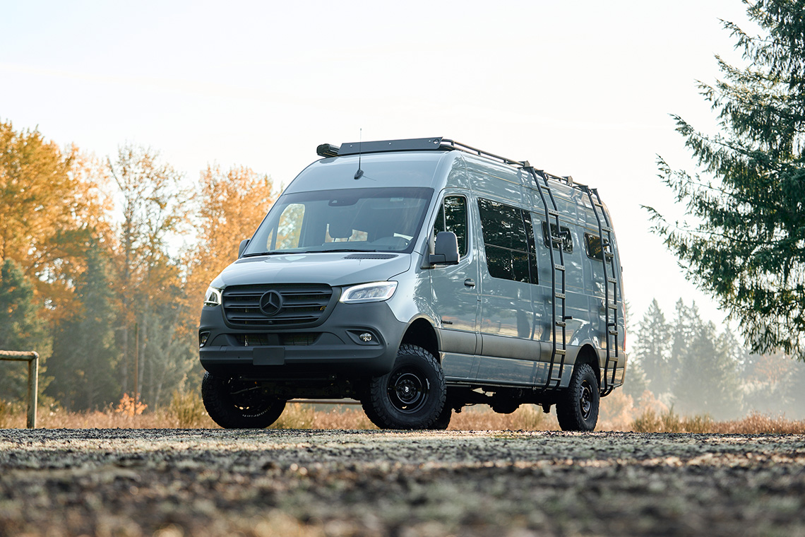 Cuckoo's Nest is a custom off road conversion van built by Outside Van in Portland Oregon